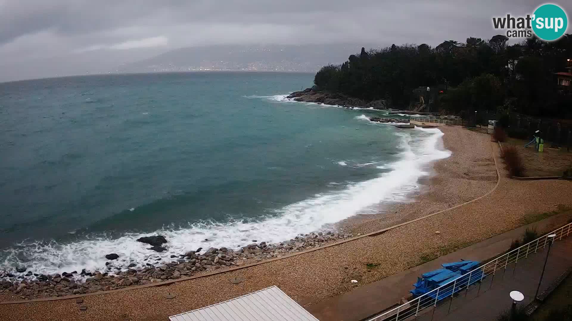 Rijeka Live webcam piscinas de playa Kantrida