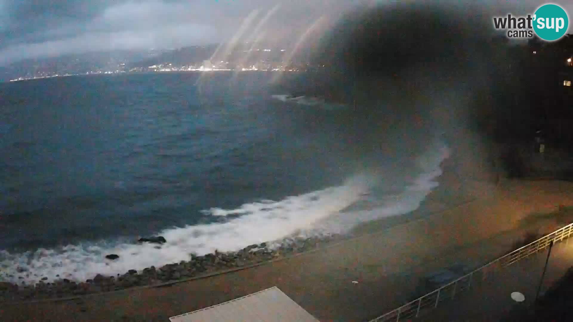 Rijeka Live webcam piscinas de playa Kantrida