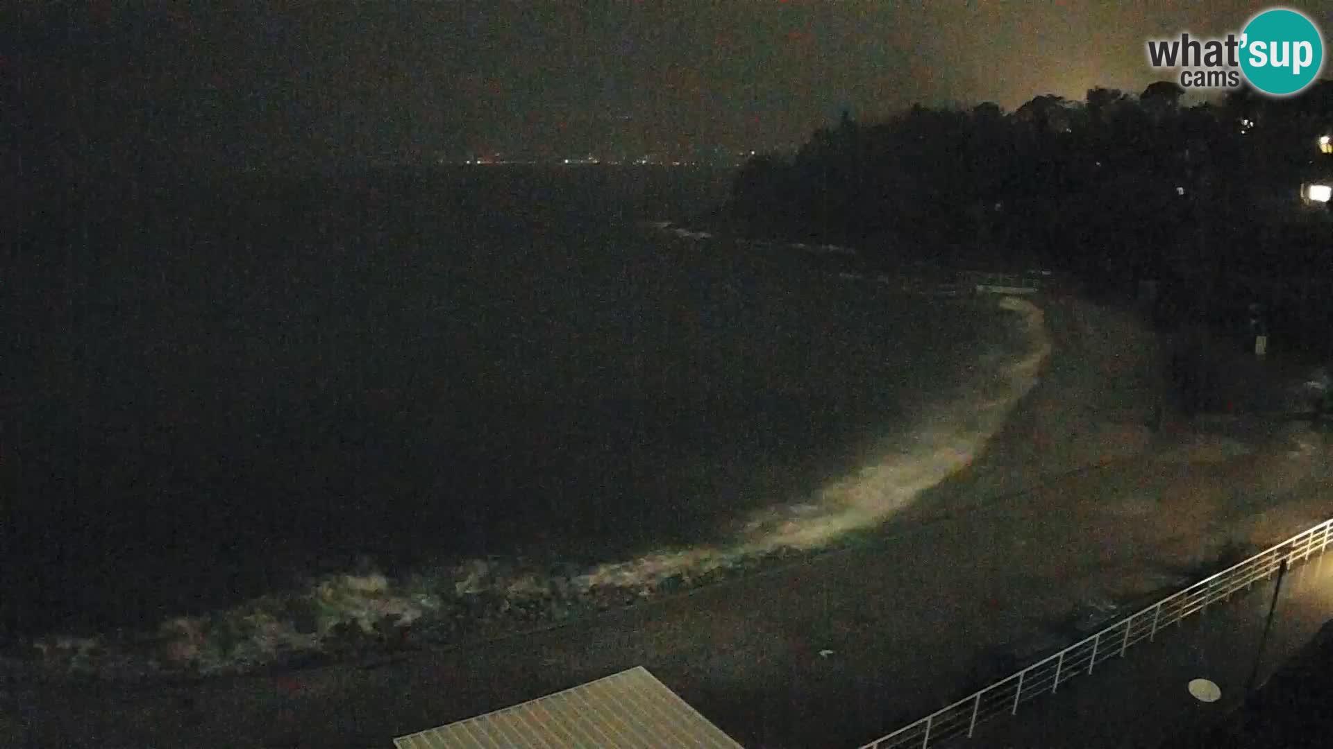 Reka Spletna kamera  plaža pri Bazenih Kantrida