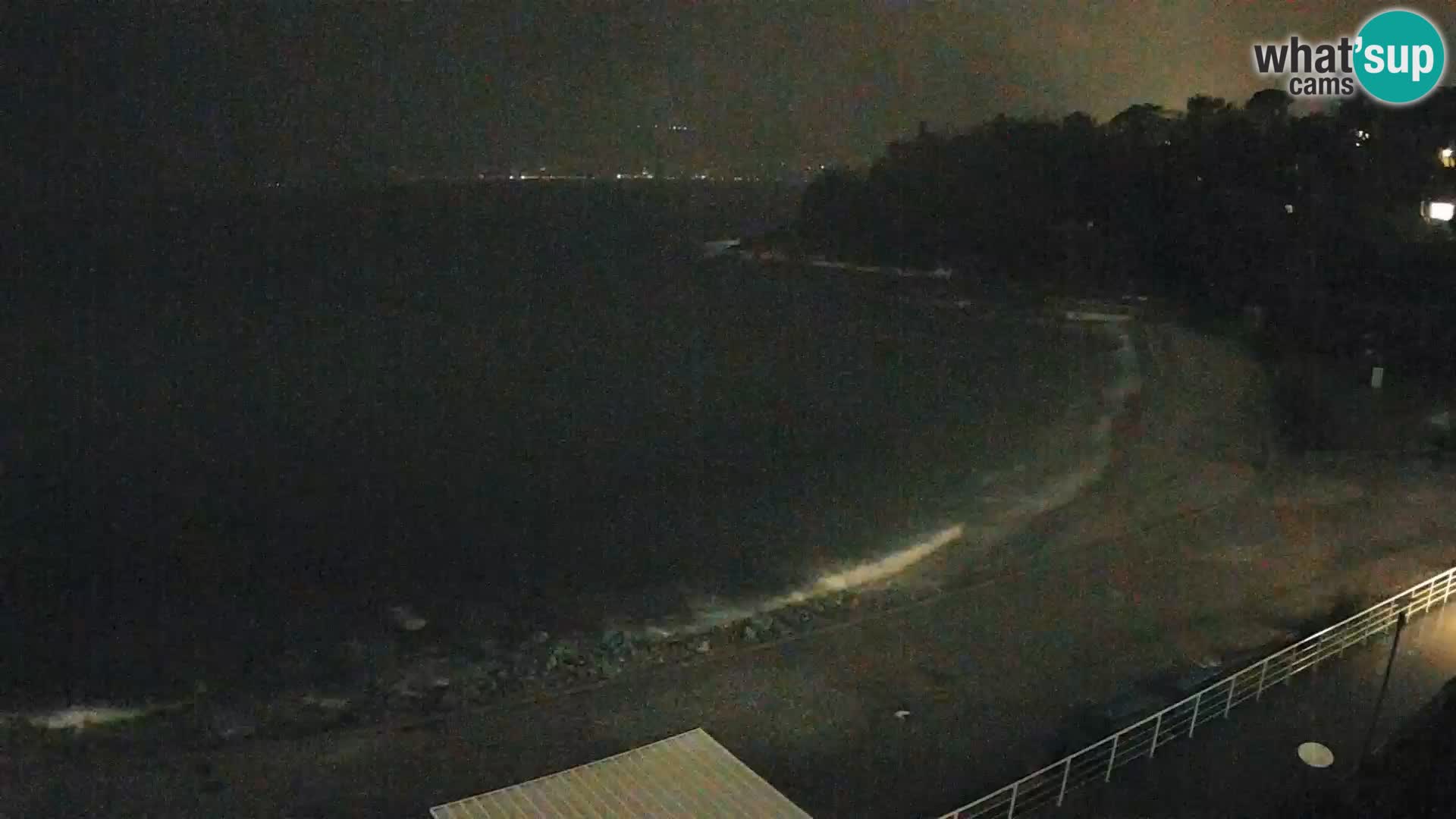 Reka Spletna kamera  plaža pri Bazenih Kantrida