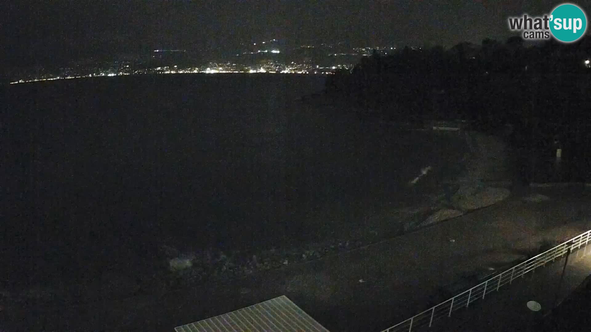 Rijeka web kamera plaža pri Bazenih Kantrida