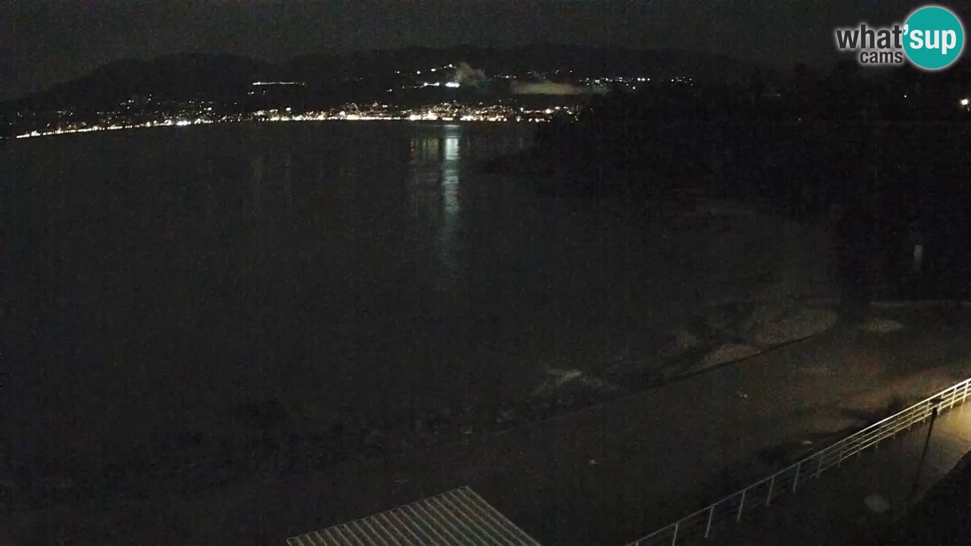 Reka Spletna kamera  plaža pri Bazenih Kantrida