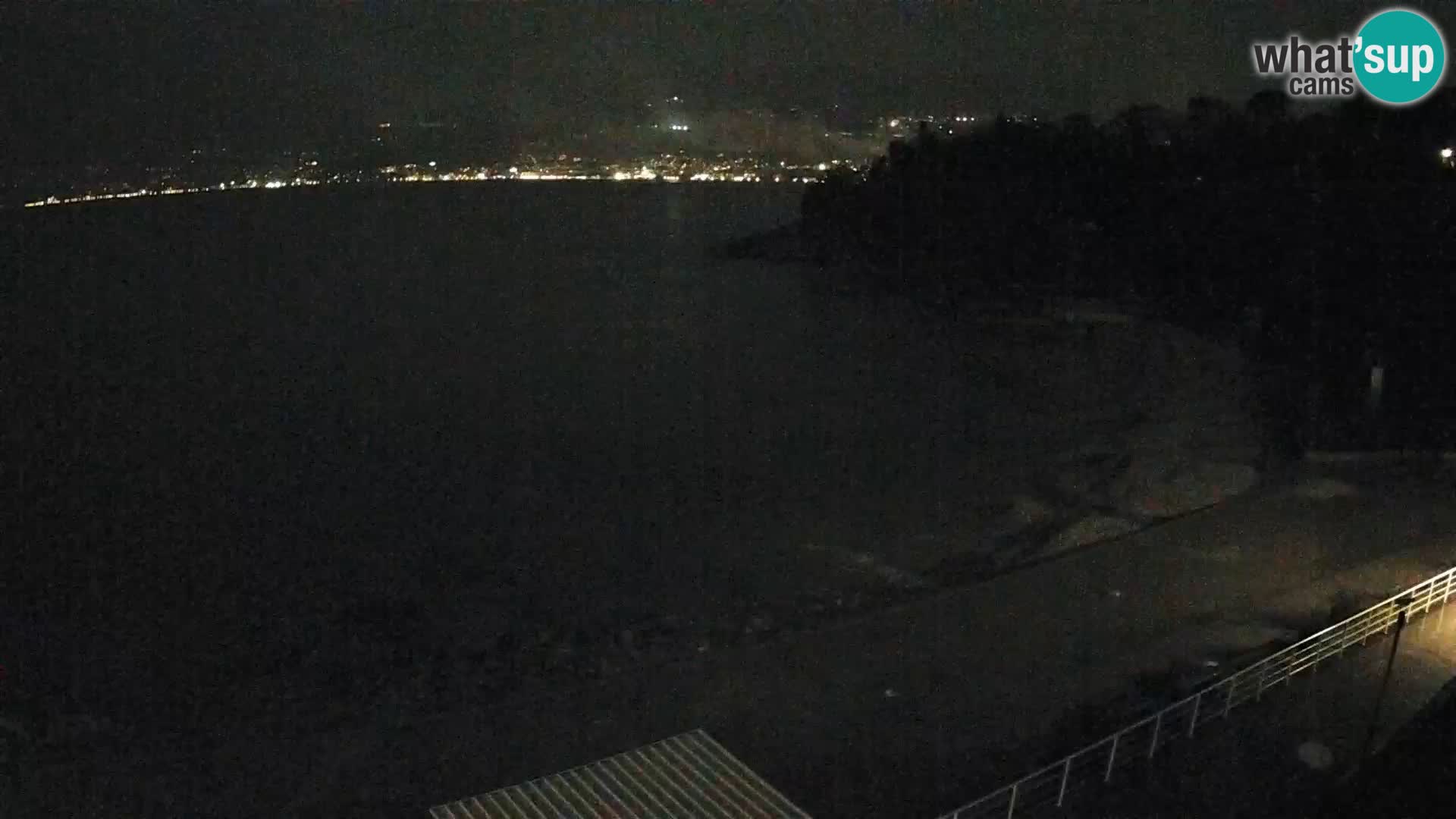 Reka Spletna kamera  plaža pri Bazenih Kantrida