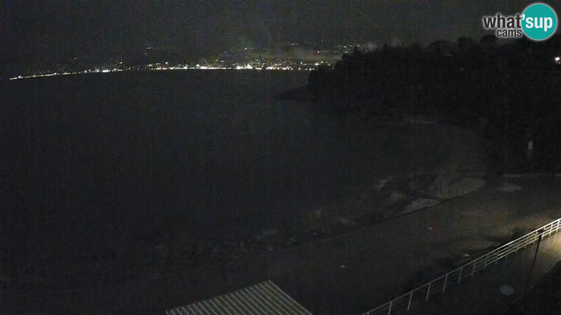 Rijeka web kamera plaža pri Bazenih Kantrida