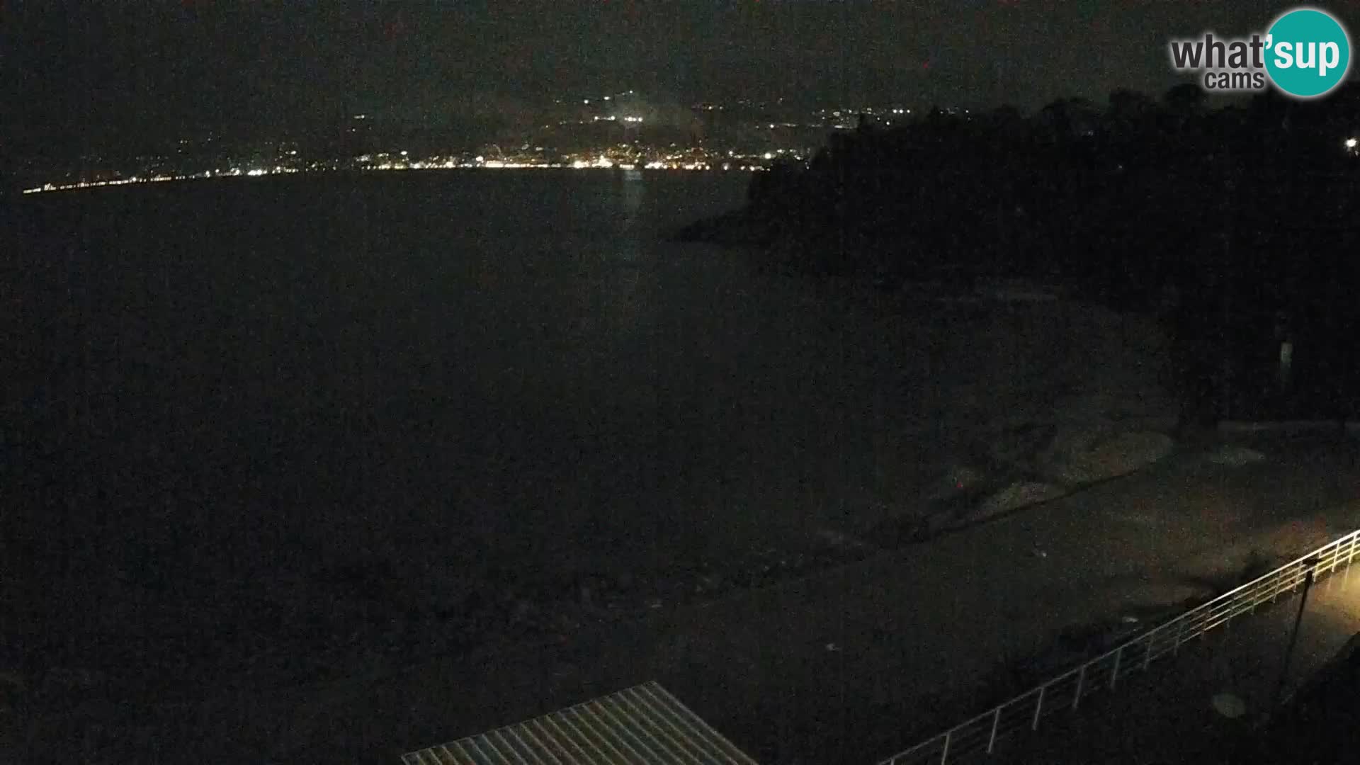 Rijeka web kamera plaža pri Bazenih Kantrida