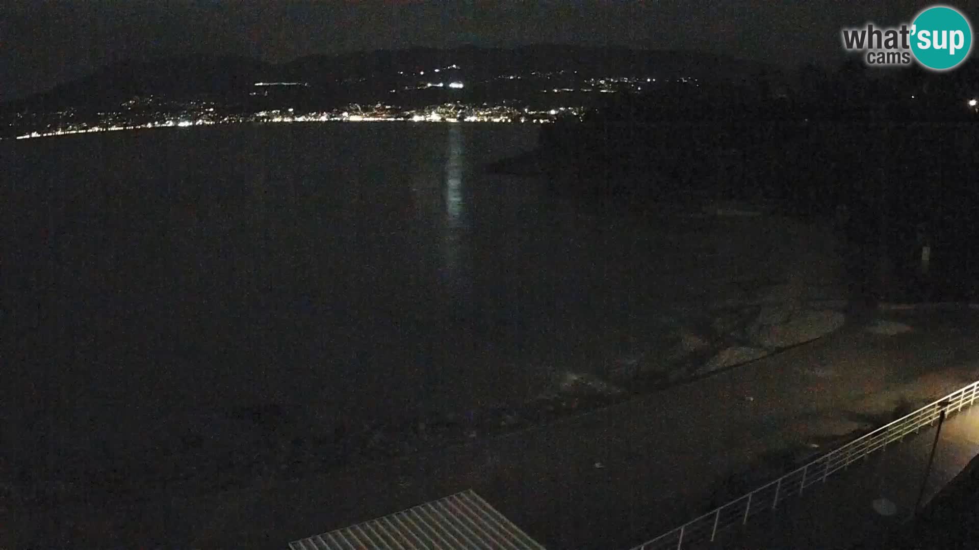 Rijeka web kamera plaža pri Bazenih Kantrida