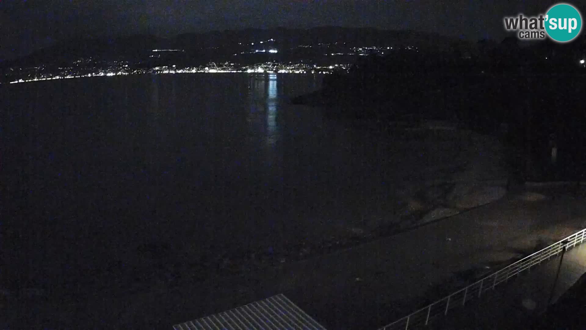 Rijeka web kamera plaža pri Bazenih Kantrida