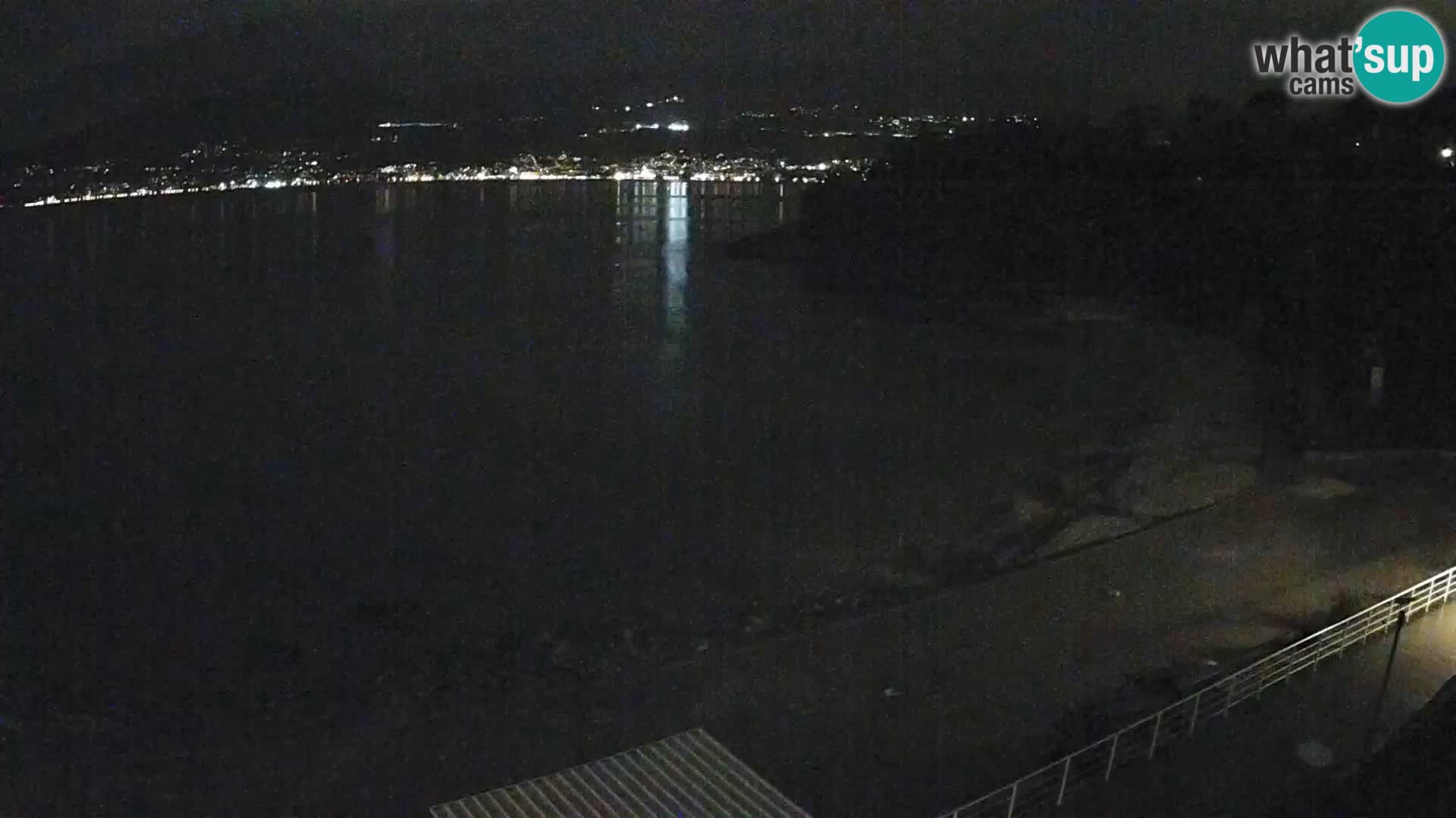 Rijeka web kamera plaža pri Bazenih Kantrida