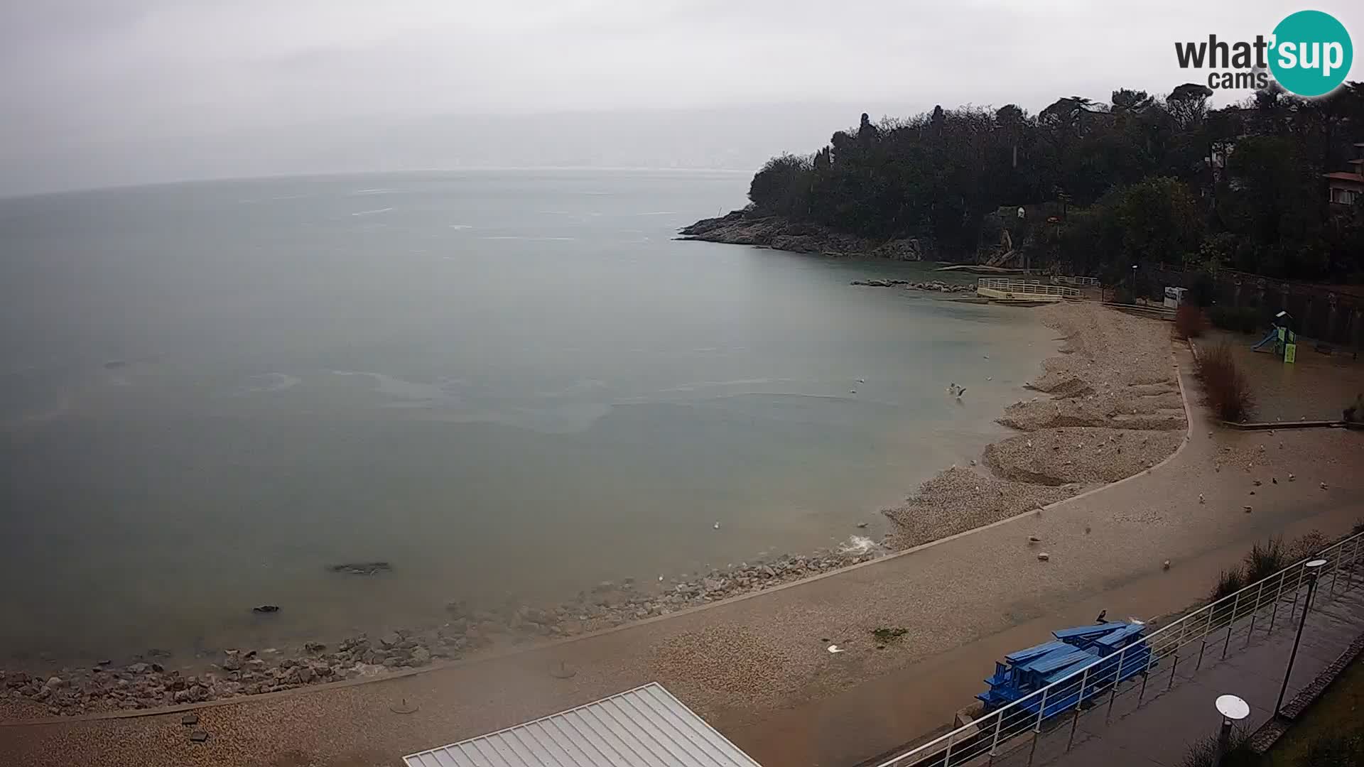 Rijeka Live webcam piscinas de playa Kantrida