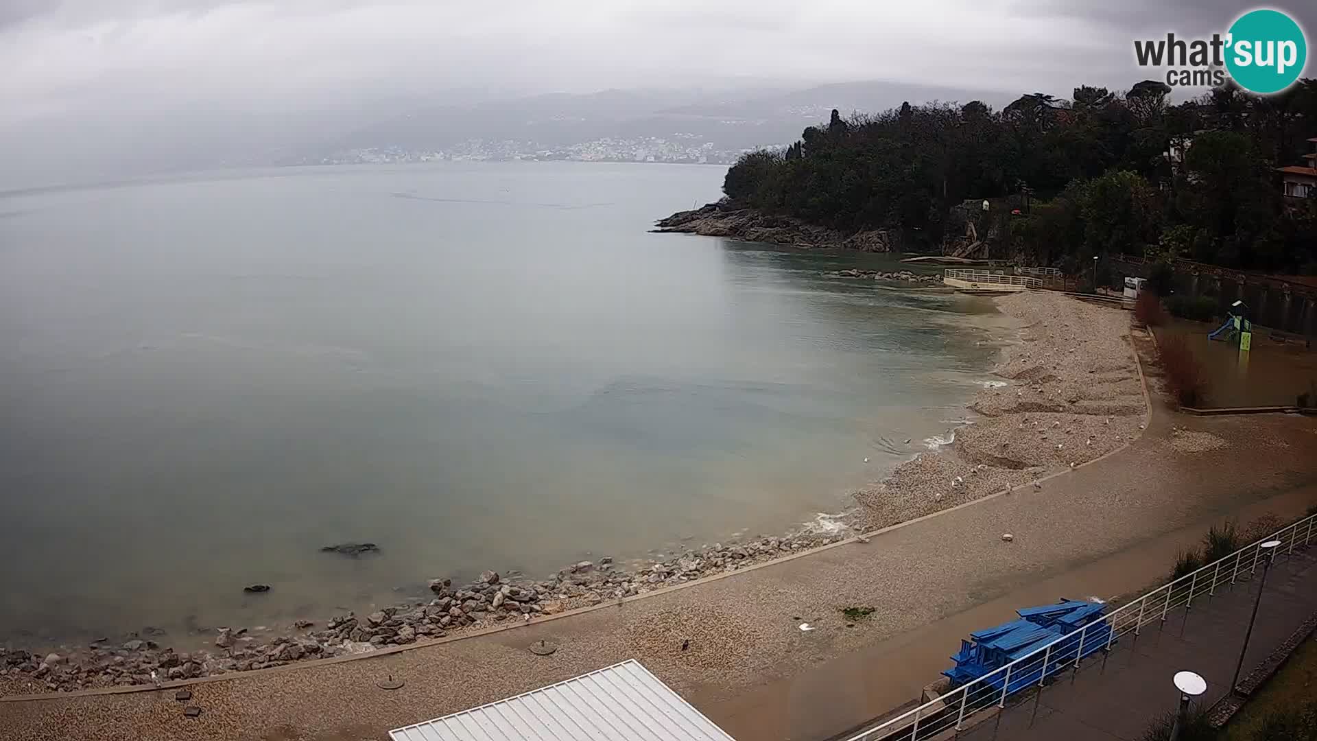 Rijeka Live webcam piscinas de playa Kantrida