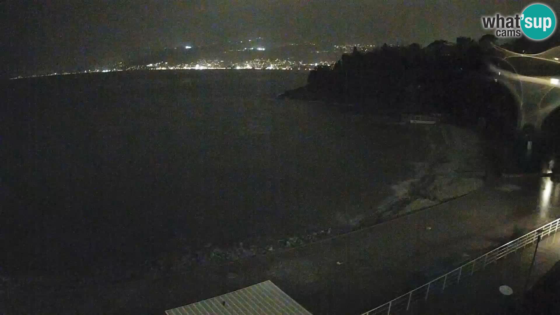 Rijeka Live webcam piscinas de playa Kantrida