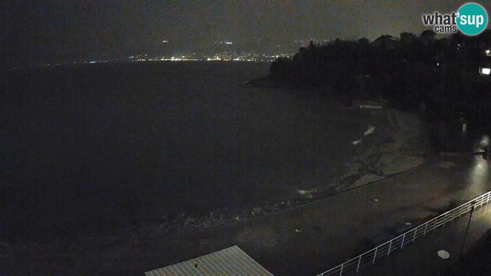 Reka Spletna kamera  plaža pri Bazenih Kantrida