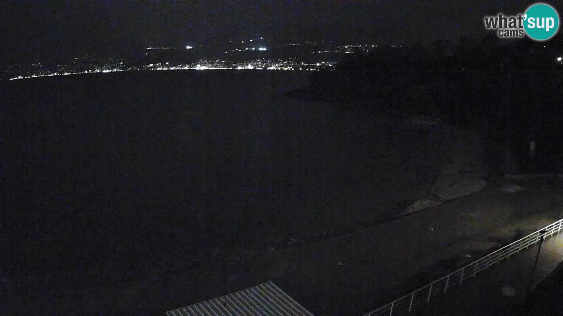 Rijeka web kamera plaža pri Bazenih Kantrida