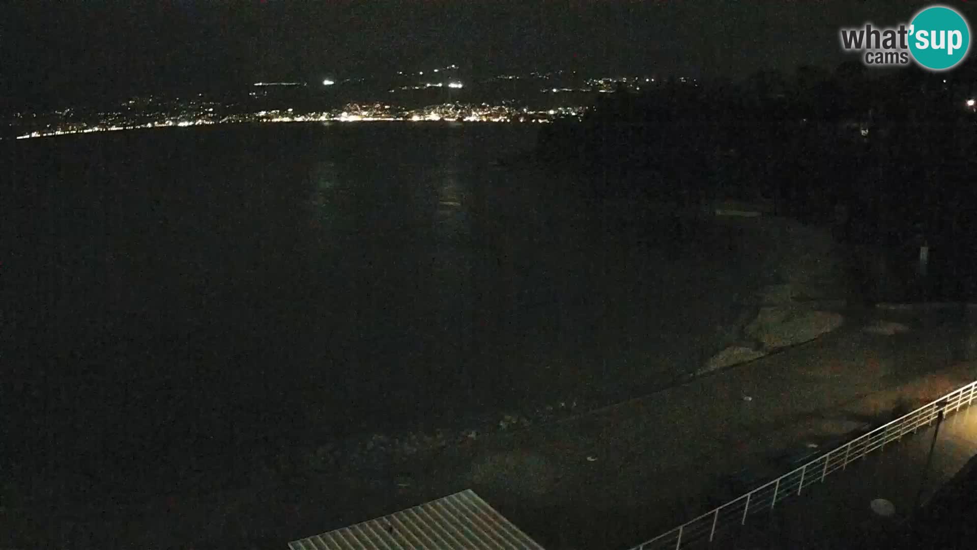 Rijeka web kamera plaža pri Bazenih Kantrida