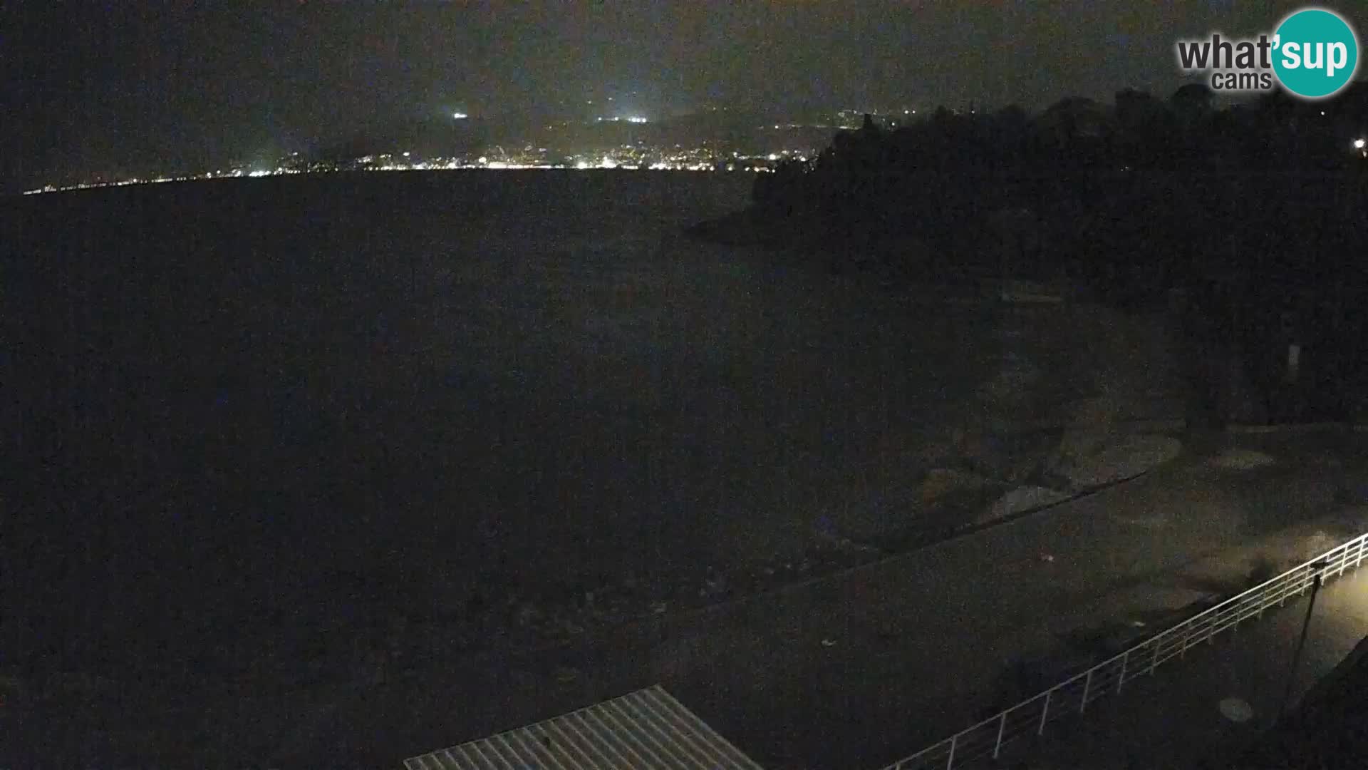 Reka Spletna kamera  plaža pri Bazenih Kantrida