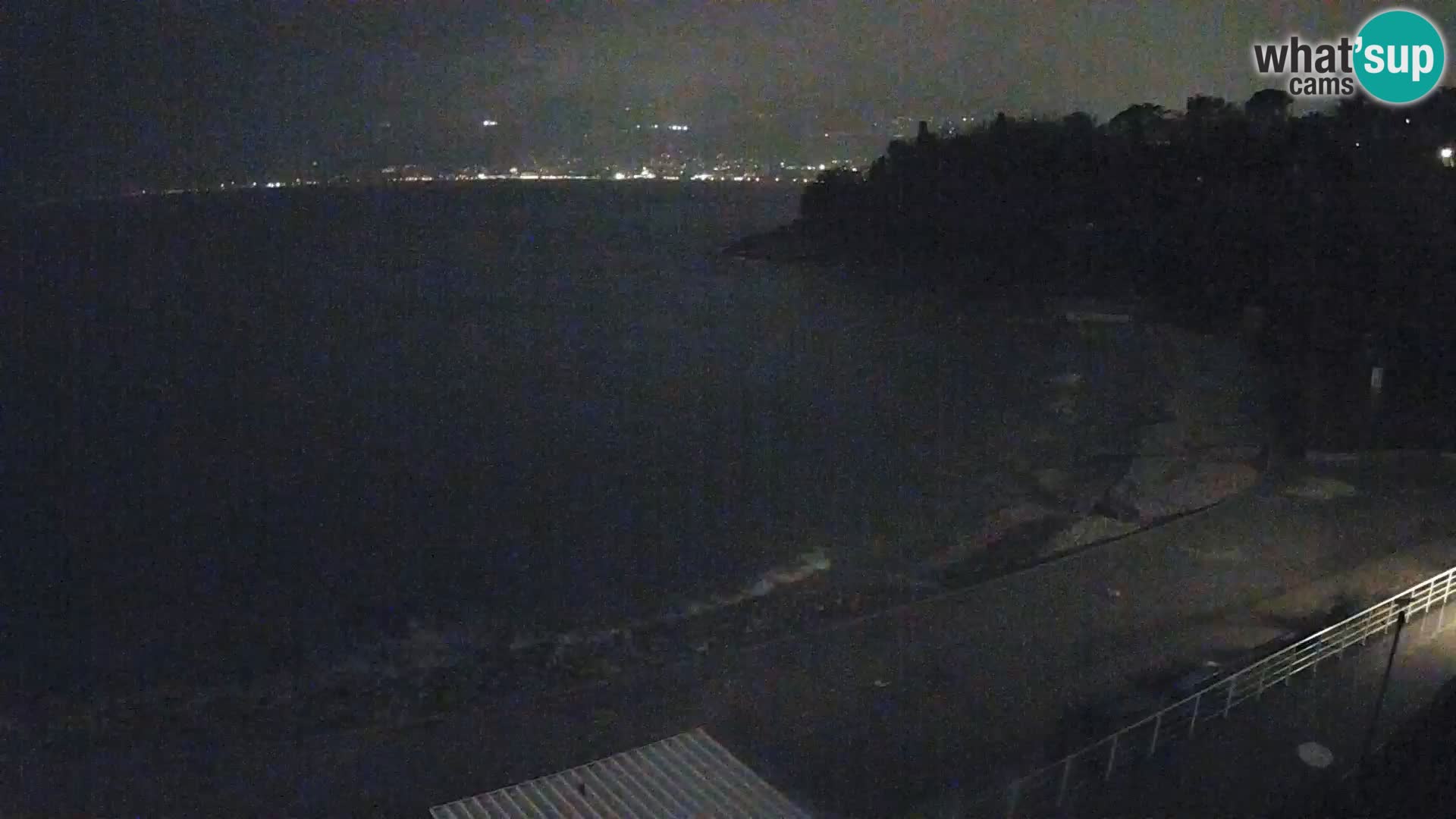 Rijeka web kamera plaža pri Bazenih Kantrida