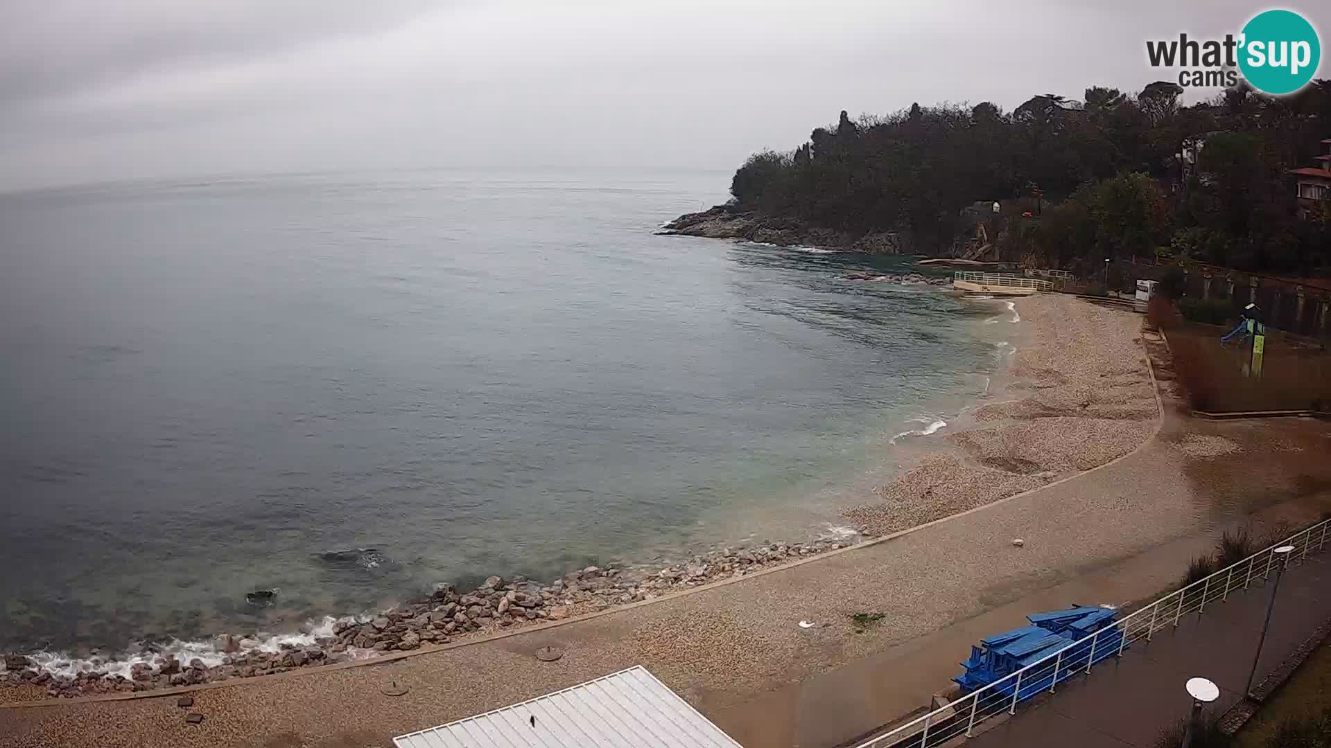 Rijeka Live webcam piscinas de playa Kantrida