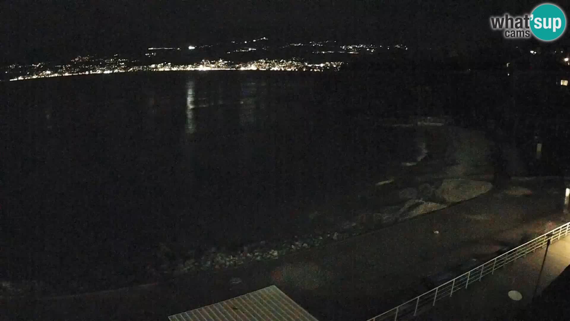 Rijeka web kamera plaža pri Bazenih Kantrida