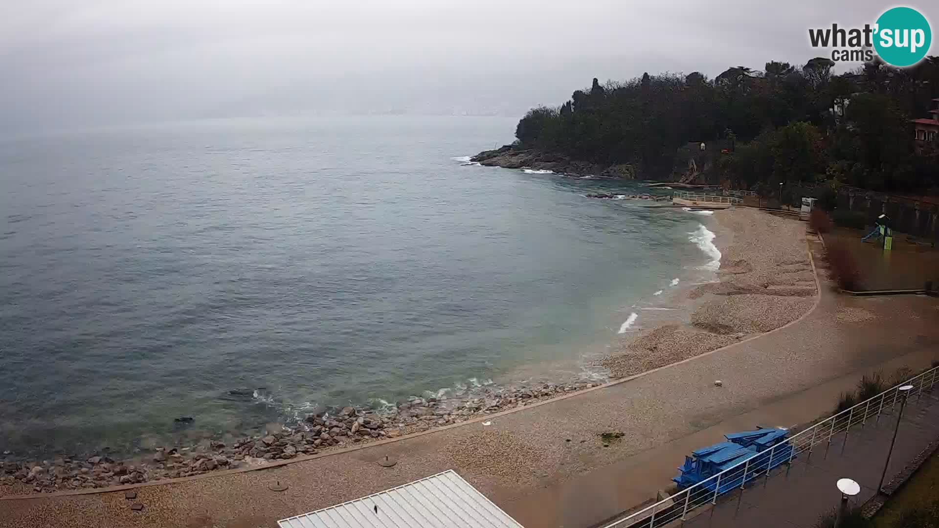 Rijeka Live webcam piscinas de playa Kantrida