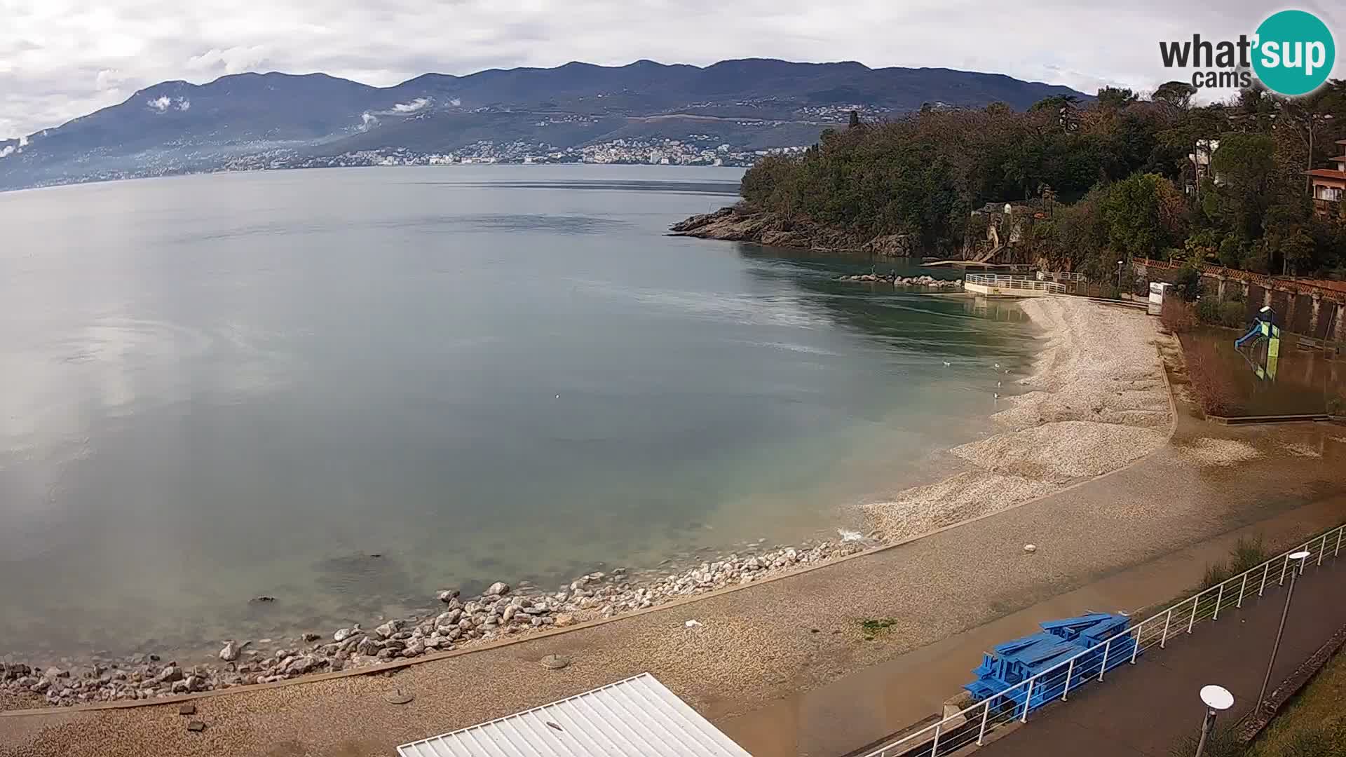 Rijeka Live webcam piscinas de playa Kantrida