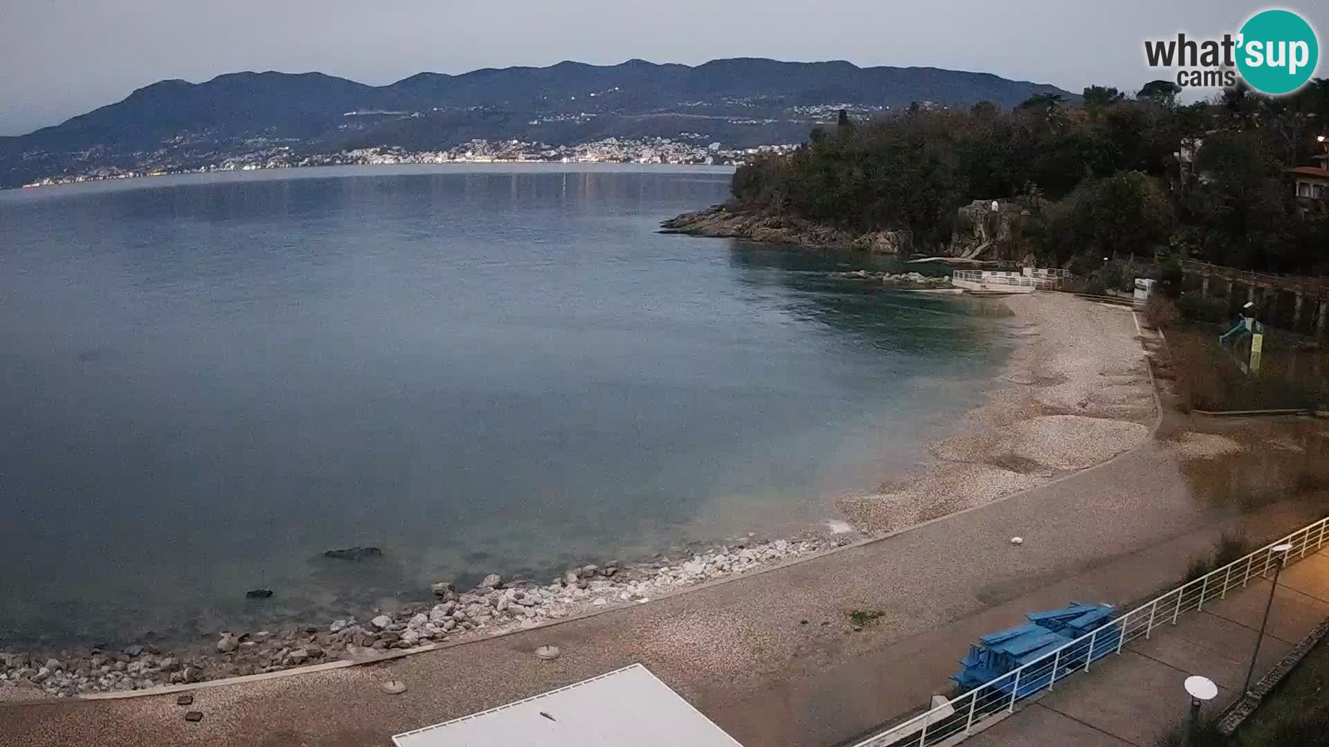 Rijeka Live webcam piscinas de playa Kantrida