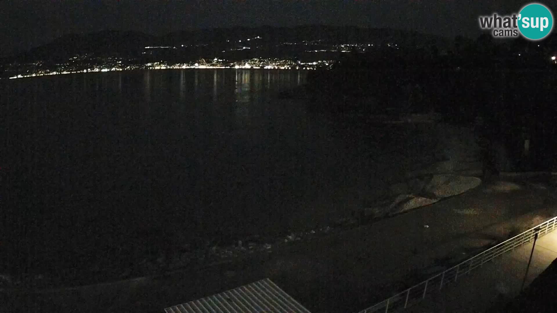 Rijeka web kamera plaža pri Bazenih Kantrida