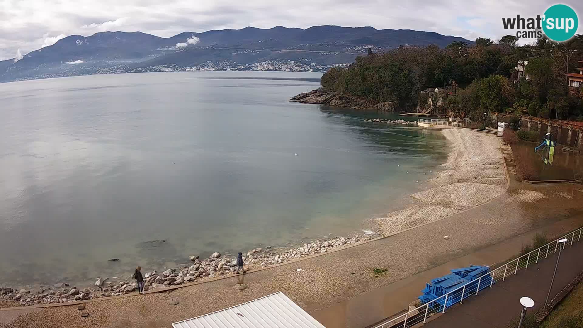Rijeka Live webcam piscinas de playa Kantrida
