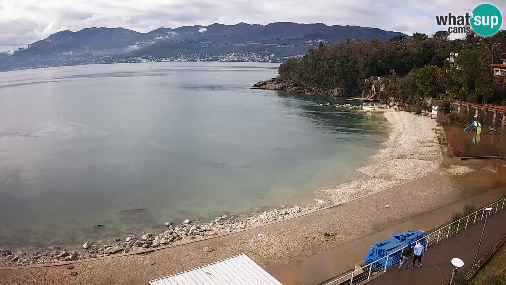 Rijeka Live webcam piscinas de playa Kantrida