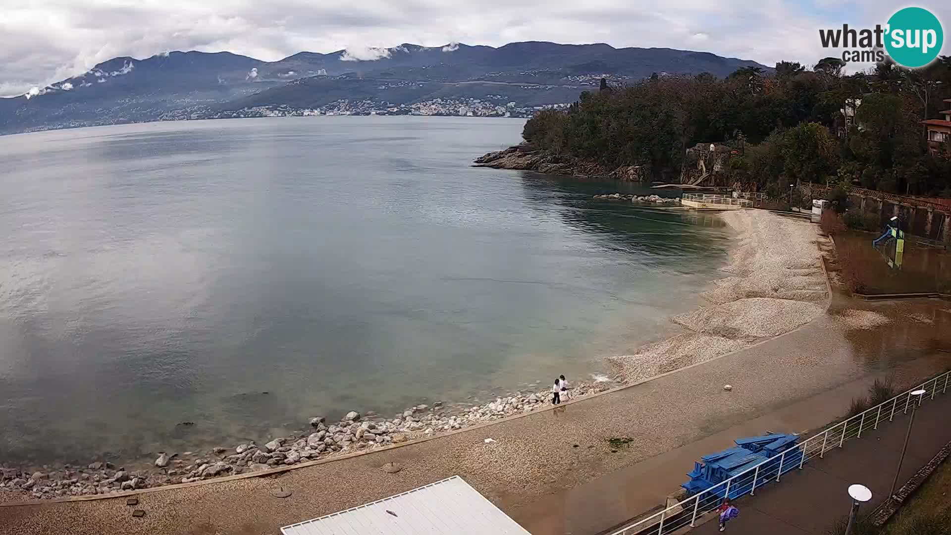 Rijeka Live webcam piscinas de playa Kantrida