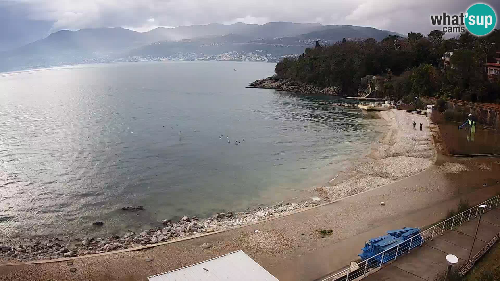 Rijeka Live webcam piscinas de playa Kantrida