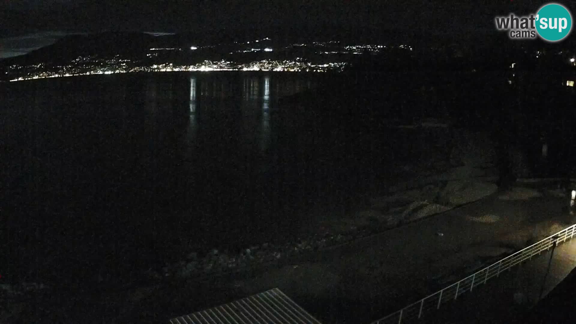 Rijeka web kamera plaža pri Bazenih Kantrida