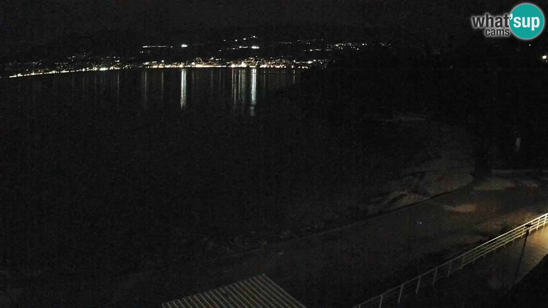 Reka Spletna kamera  plaža pri Bazenih Kantrida