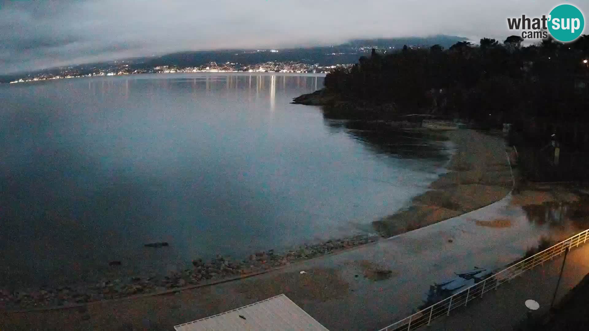 Rijeka Live webcam piscinas de playa Kantrida