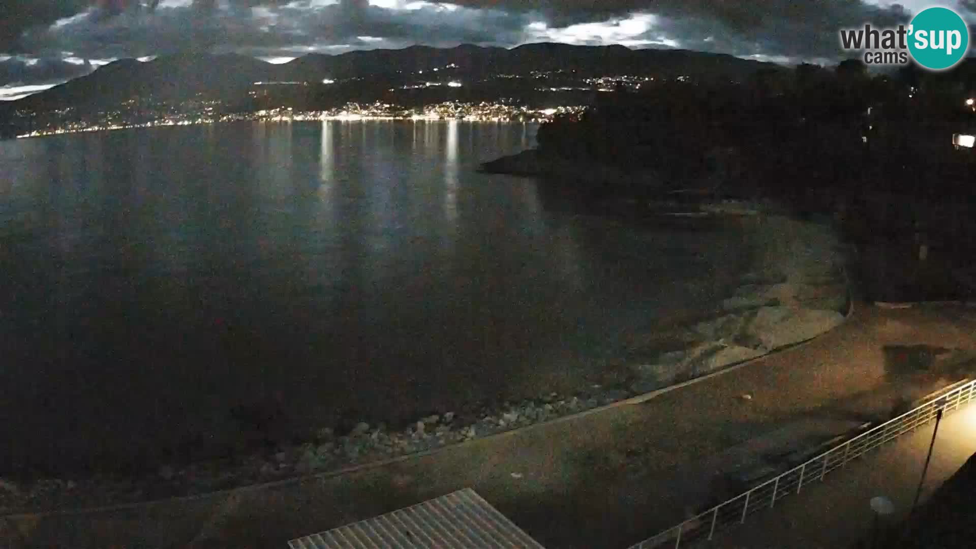Rijeka web kamera plaža pri Bazenih Kantrida