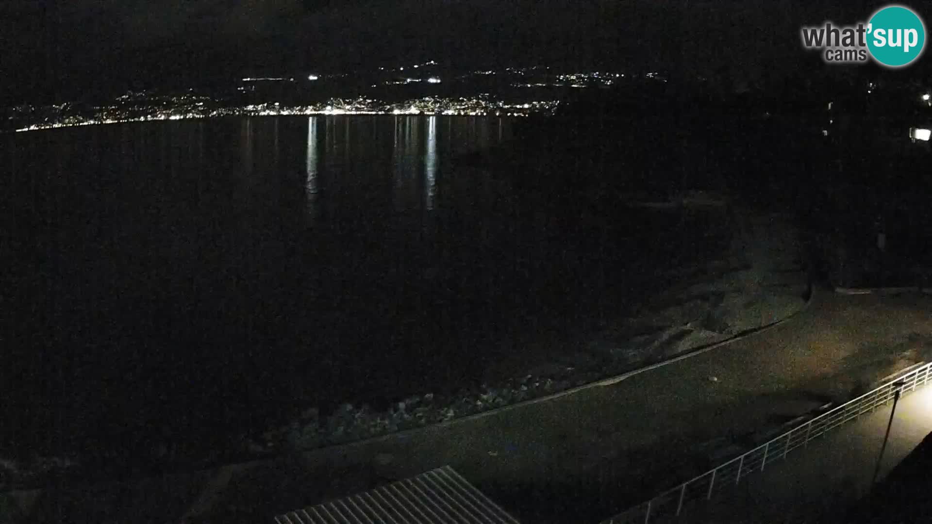 Rijeka web kamera plaža pri Bazenih Kantrida