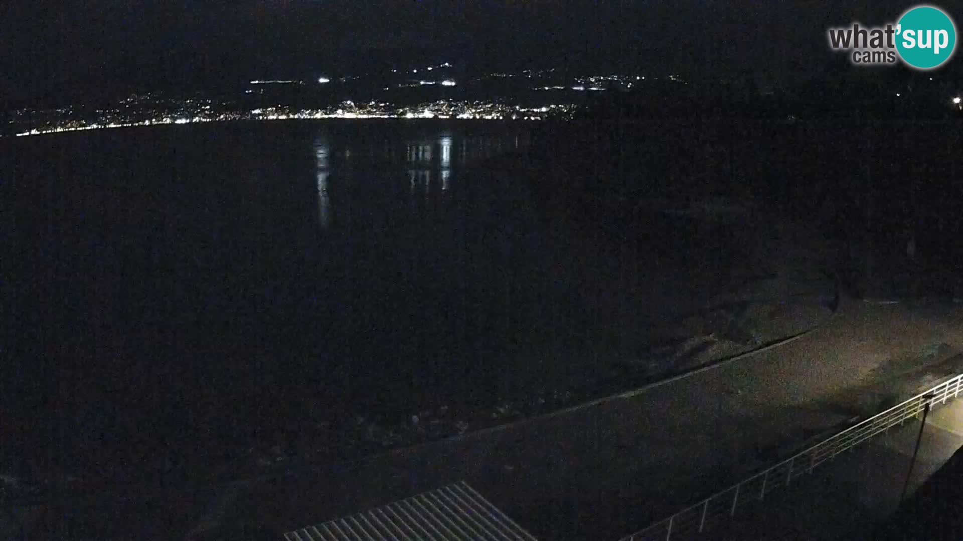 Reka Spletna kamera  plaža pri Bazenih Kantrida