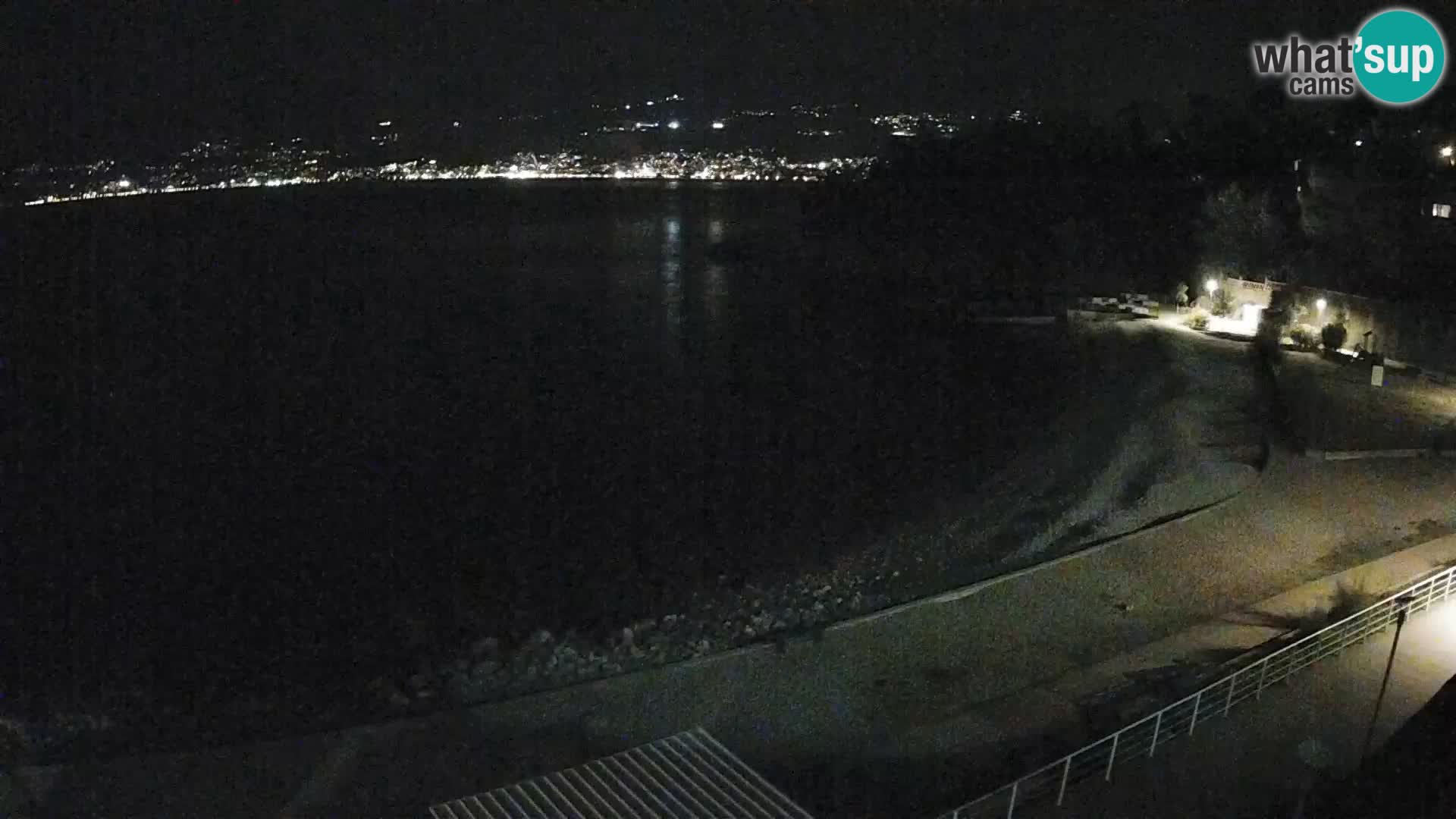 Reka Spletna kamera  plaža pri Bazenih Kantrida