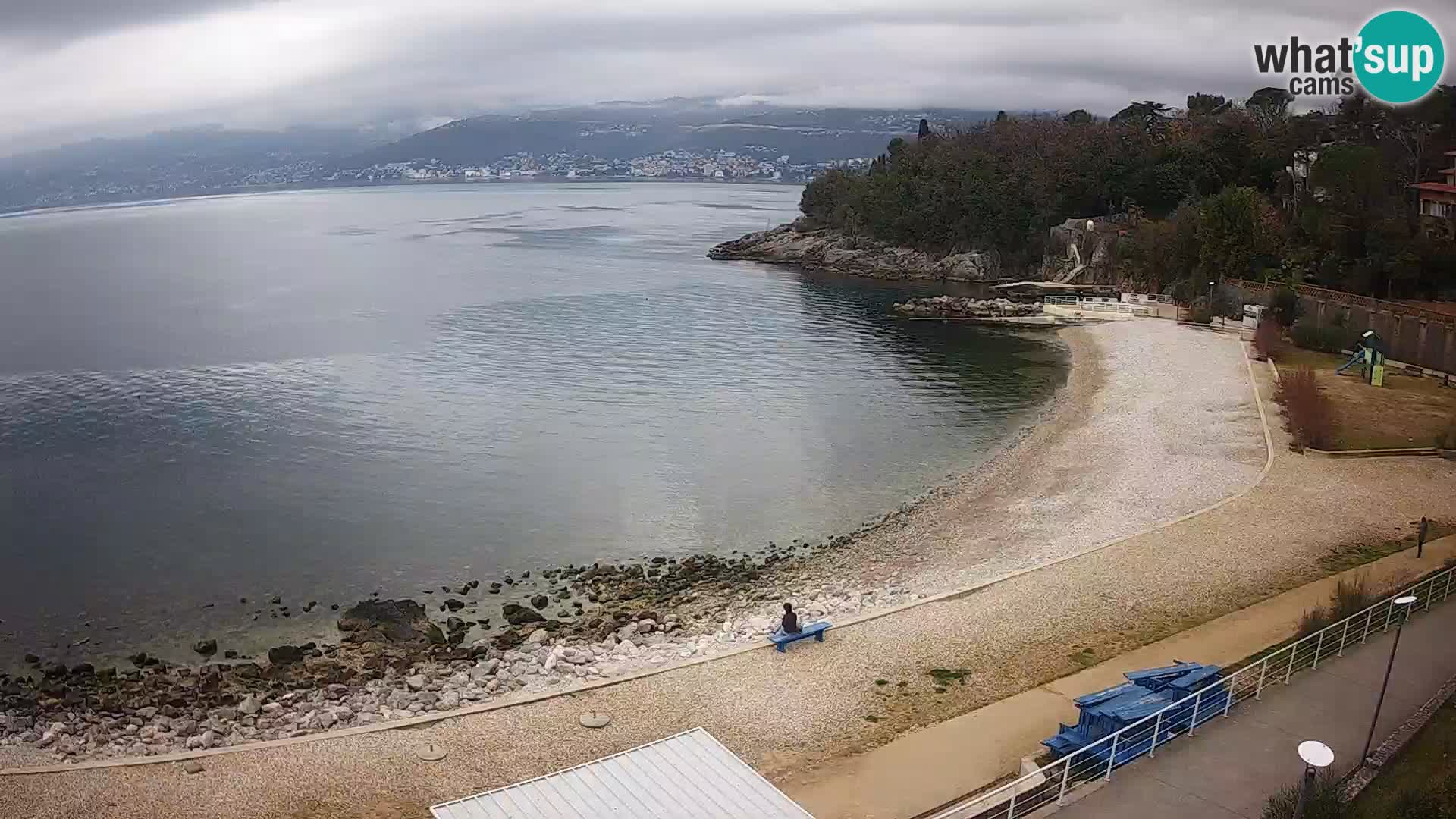 Rijeka Live webcam piscinas de playa Kantrida