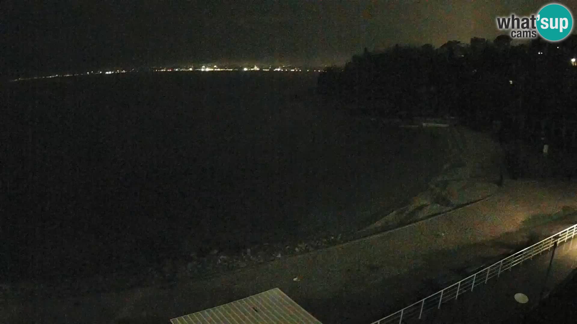 Rijeka web kamera plaža pri Bazenih Kantrida