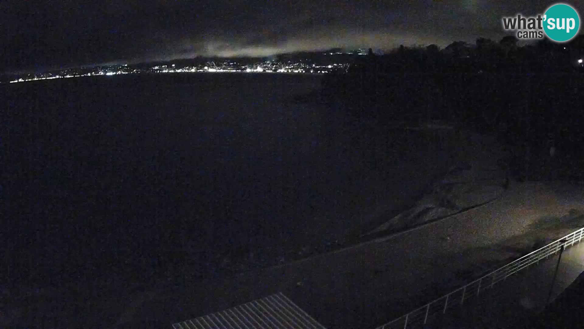 Rijeka web kamera plaža pri Bazenih Kantrida