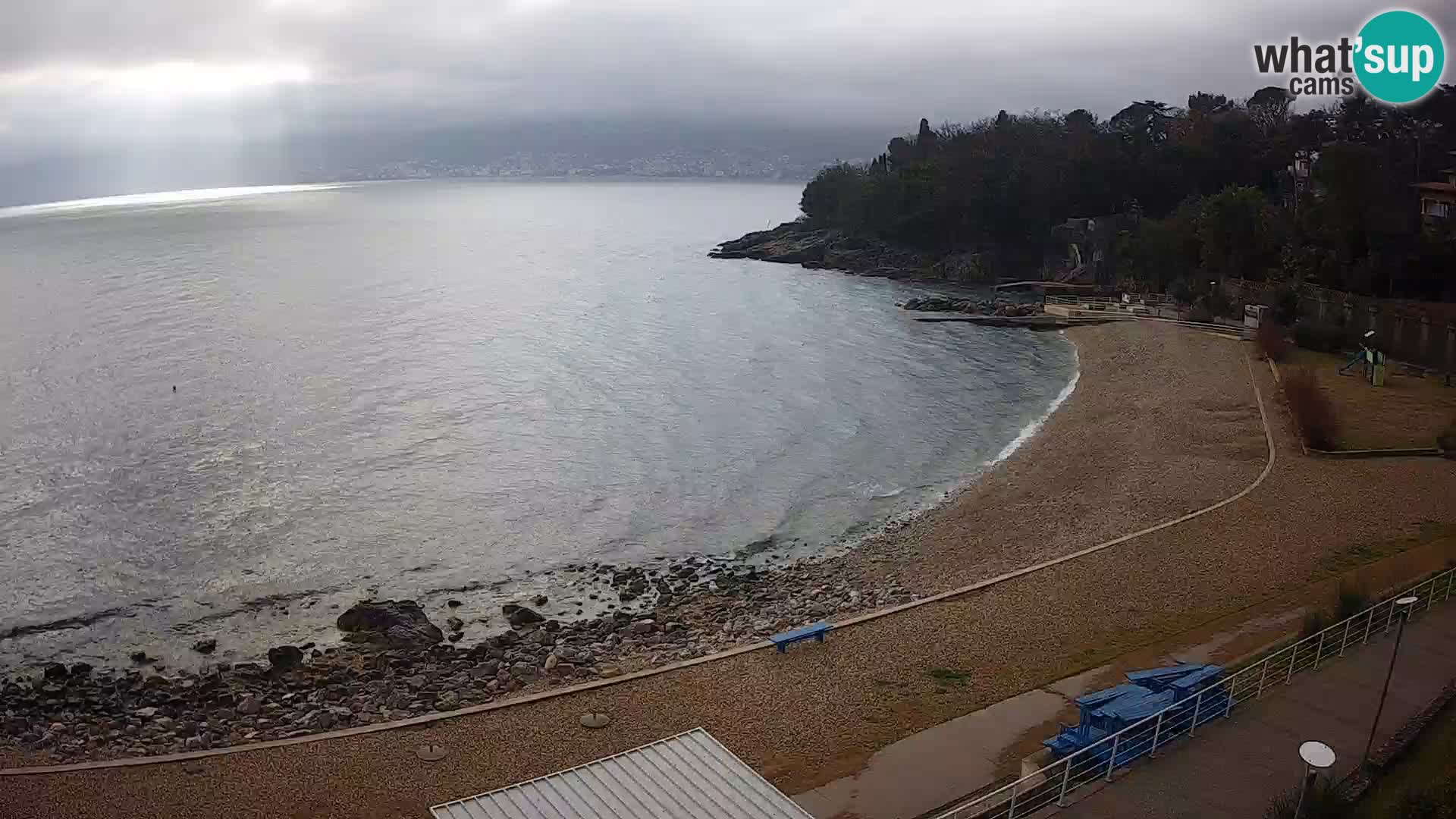 Rijeka Live webcam piscinas de playa Kantrida
