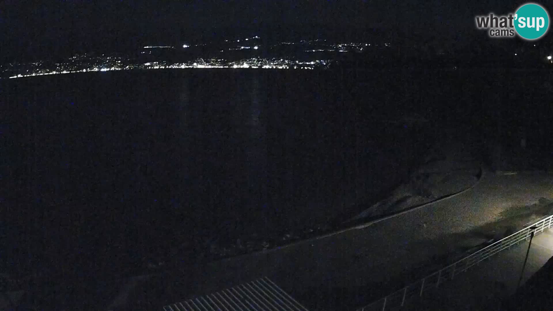 Rijeka web kamera plaža pri Bazenih Kantrida