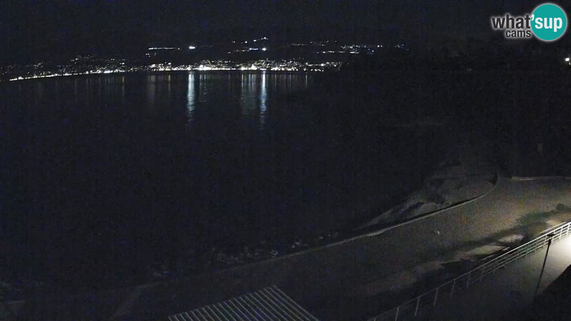 Rijeka web kamera plaža pri Bazenih Kantrida