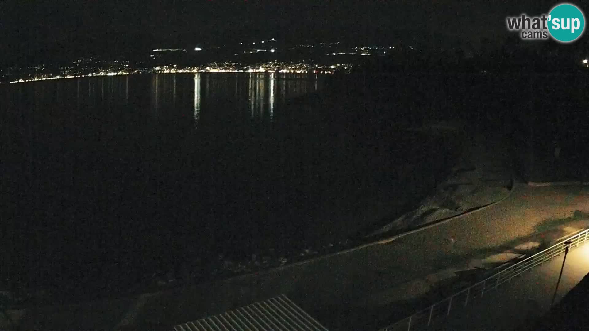 Rijeka web kamera plaža pri Bazenih Kantrida