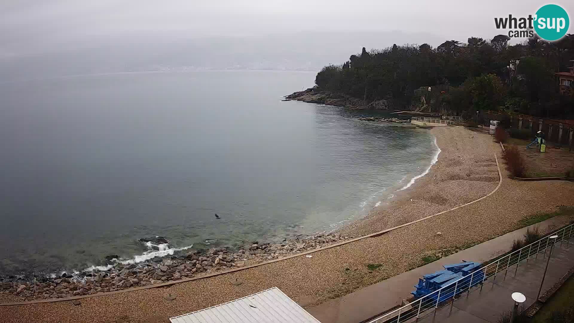 Rijeka Live webcam piscinas de playa Kantrida
