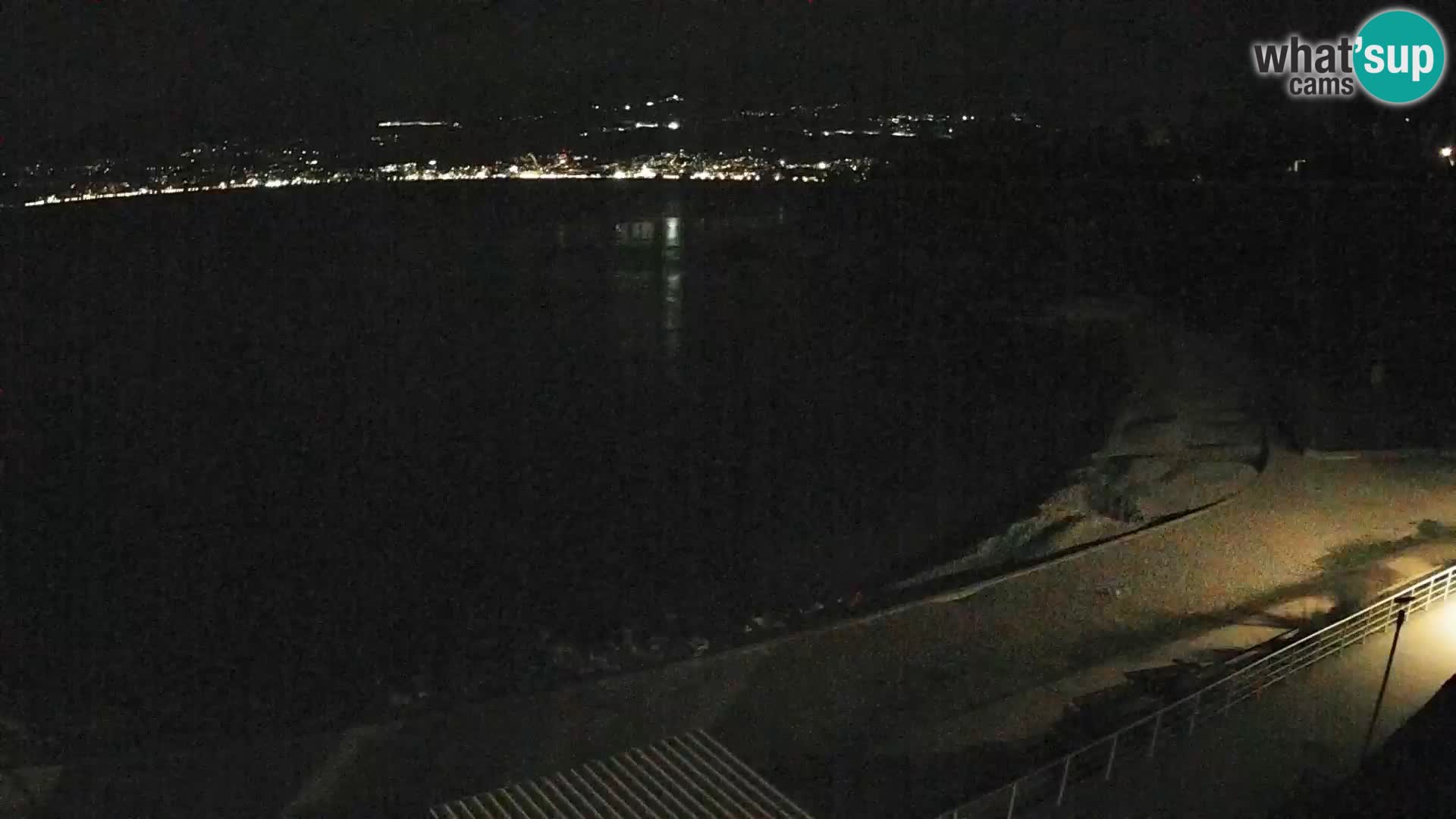 Rijeka web kamera plaža pri Bazenih Kantrida