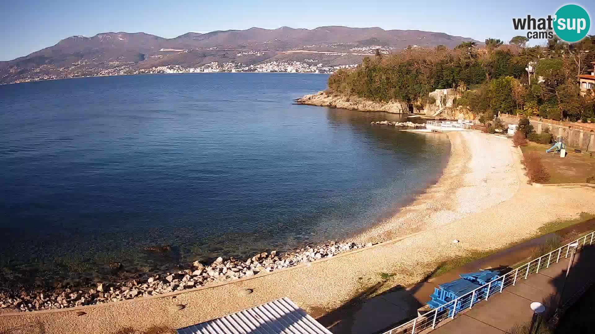 Rijeka Live webcam piscinas de playa Kantrida