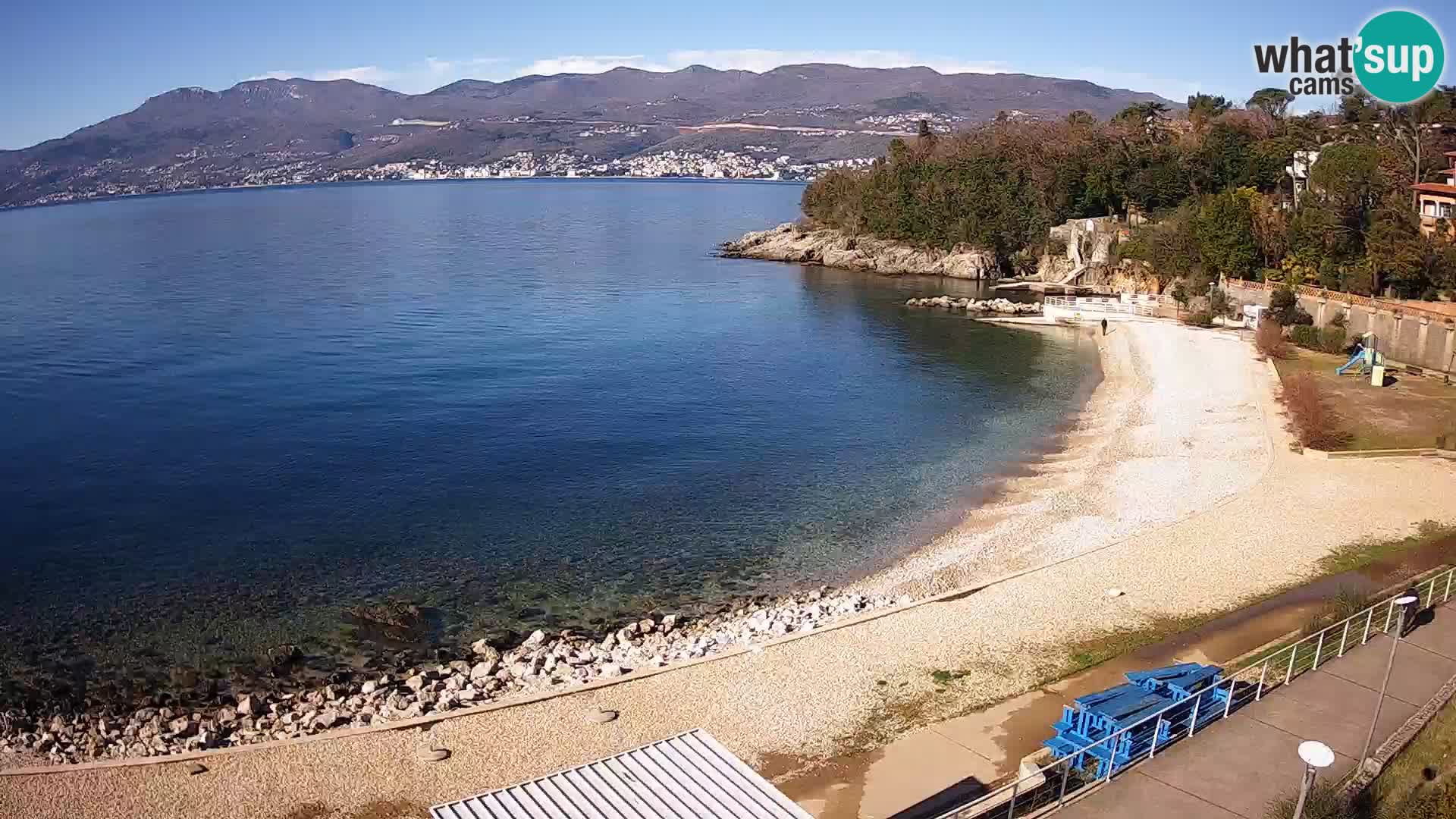 Rijeka Live webcam piscinas de playa Kantrida