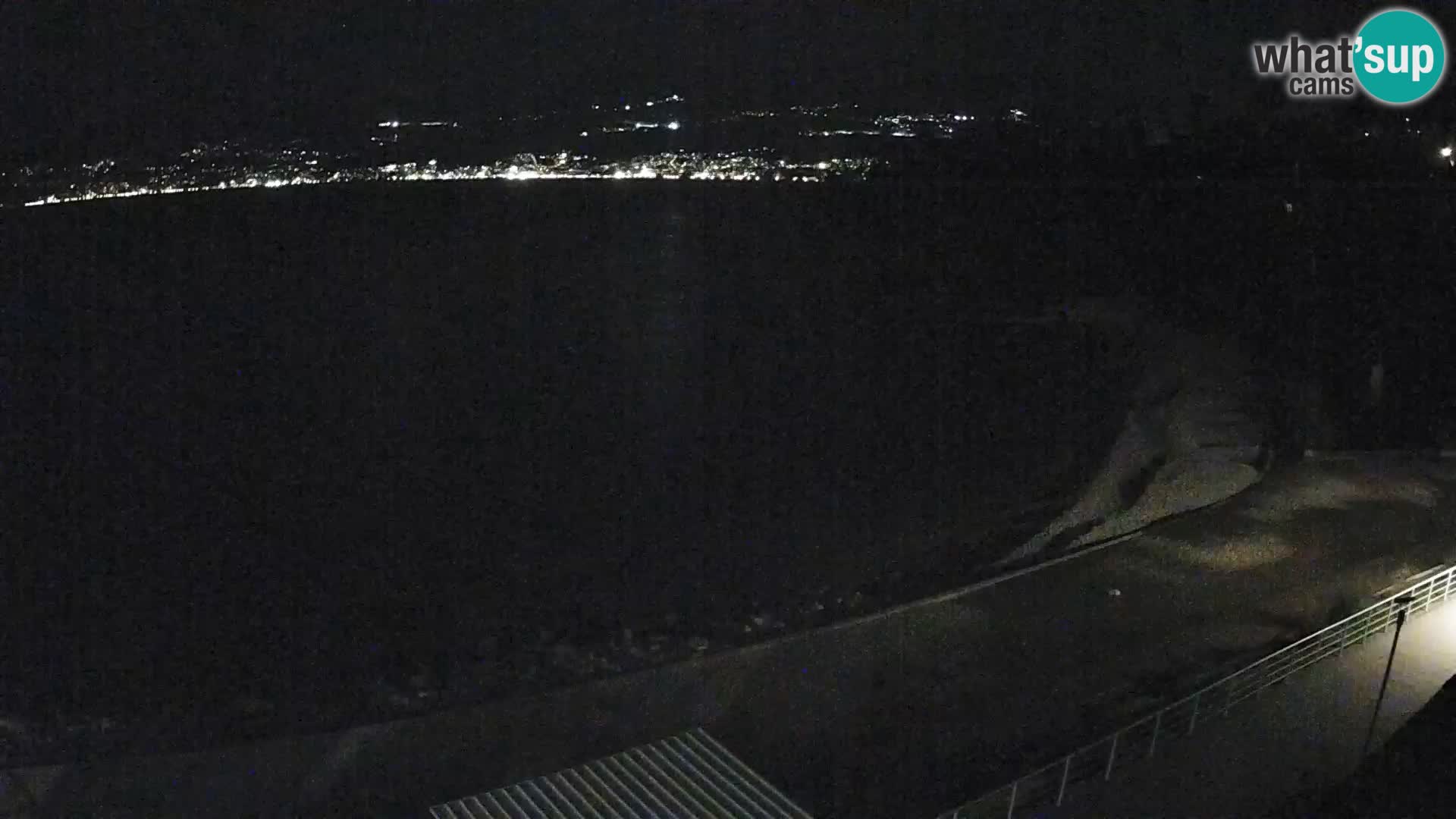 Rijeka web kamera plaža pri Bazenih Kantrida