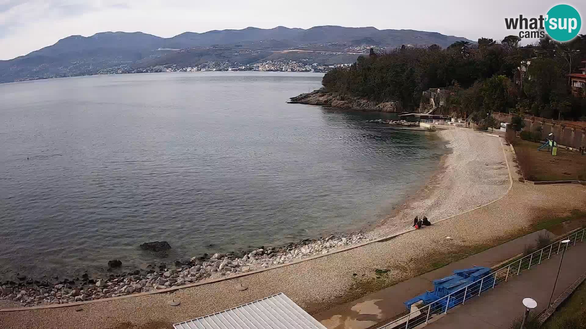 Rijeka Live webcam piscinas de playa Kantrida